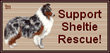 graphic:  Support Sheltie Rescue!